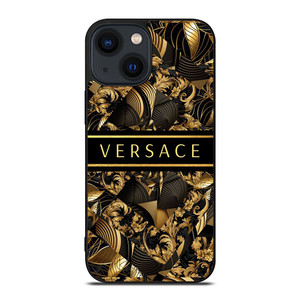 VERSACE LOGO COLLAGE ART iPhone 14 Plus Case Cover