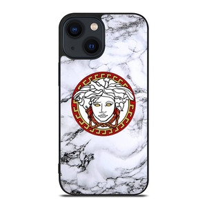 VERSACE LOGO RED EMBLEM iPhone 14 Plus Case Cover