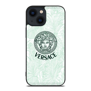 VERSACE NATURE LOGO iPhone 14 Plus Case Cover VERSACE NATURE LOGO iPhone 14 Plus Case Cover