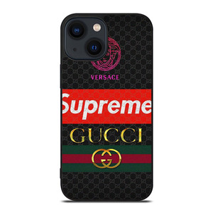 VERSACE SUPREME GUCCI LUXURY LOGO iPhone 14 Plus Case Cover VERSACE SUPREME GUCCI LUXURY LOGO iPhone 14 Plus Case Cover