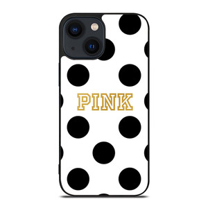 VICTORIA S SECRET PINK POLKADOTS iPhone 14 Plus Case Cover VICTORIA S SECRET PINK POLKADOTS iPhone 14 Plus Case Cover