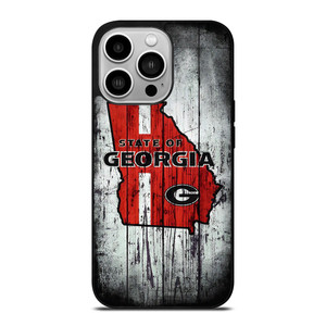STATE OF GEORGIA WOOD SIGN iPhone 14 Pro Case Cover STATE OF GEORGIA WOOD SIGN iPhone 14 Pro Case Cover