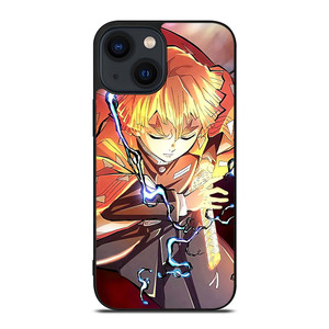 ZENITSU DEMON SLAYER ANIME iPhone 14 Plus Case Cover ZENITSU DEMON SLAYER ANIME iPhone 14 Plus Case Cover