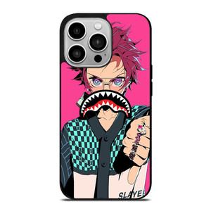 ANIME DEMON SLAYER BAPE SHARK iPhone 14 Pro Case Cover ANIME DEMON SLAYER BAPE SHARK iPhone 14 Pro Case Cover