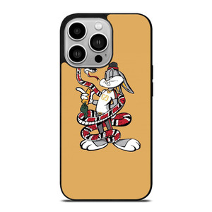 BUGS BUNNY CARTOON GUCCI SNAKE ICON iPhone 14 Pro Case Cover BUGS BUNNY CARTOON GUCCI SNAKE ICON iPhone 14 Pro Case Cover