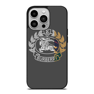 BURBERRY LONDON LOGO KNIGHT ICON iPhone 14 Pro Case Cover BURBERRY LONDON LOGO KNIGHT ICON iPhone 14 Pro Case Cover