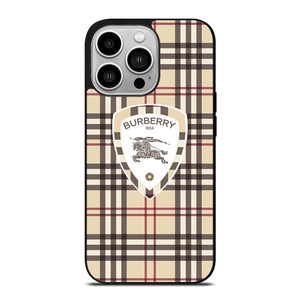 BURBERRY LONDON LOGO PATTERN 1856 ICON iPhone 14 Pro Case Cover BURBERRY LONDON LOGO PATTERN 1856 ICON iPhone 14 Pro Case Cover