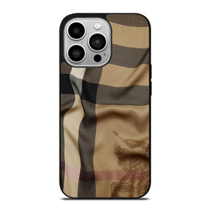 BURBERRY LONDON PATTERN SCARF FABRIC iPhone 14 Pro Case Cover BURBERRY LONDON PATTERN SCARF FABRIC iPhone 14 Pro Case Cover