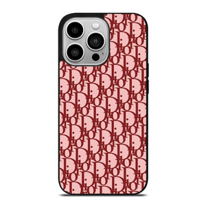 CHRISTIAN DIOR RED CHRISTIAN DIOR PARIS MONOGRAM iPhone 14 Pro Case Cover CHRISTIAN DIOR RED CHRISTIAN DIOR PARIS MONOGRAM iPhone 14 Pro Case Cover