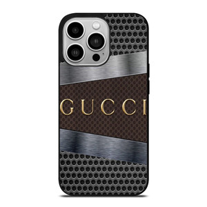 GUCCI METAL LOGO ICON iPhone 14 Pro Case Cover GUCCI METAL LOGO ICON iPhone 14 Pro Case Cover