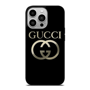 GUCCI METAL LOGO iPhone 14 Pro Case Cover