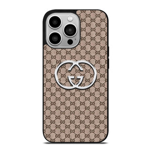 GUCCI PATTERN EMBLEM iPhone 14 Pro Case Cover GUCCI PATTERN EMBLEM iPhone 14 Pro Case Cover