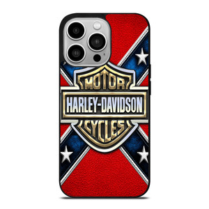 HARLEY DAVIDSON FLAG LOGO iPhone 14 Pro Case Cover