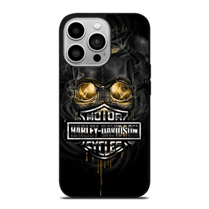 HARLEY DAVIDSON HOT SKULL iPhone 14 Pro Case Cover