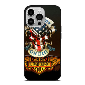HARLEY DAVIDSON LIVE FREE OR DIE CF iPhone 14 Pro Case Cover HARLEY DAVIDSON LIVE FREE OR DIE CF iPhone 14 Pro Case Cover