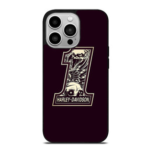 HARLEY DAVIDSON LOGO 1 SKULL LOGO iPhone 14 Pro Case Cover