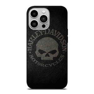 HARLEY DAVIDSON LOGO LEATHER iPhone 14 Pro Case Cover HARLEY DAVIDSON LOGO LEATHER iPhone 14 Pro Case Cover