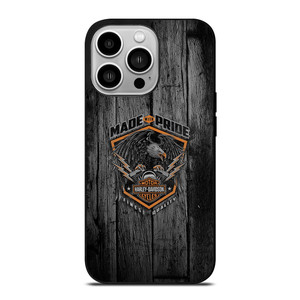 HARLEY DAVIDSON MADE WITH PRIDE iPhone 14 Pro Case Cover HARLEY DAVIDSON MADE WITH PRIDE iPhone 14 Pro Case Cover