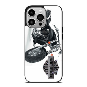HARLEY DAVIDSON MOTORCYCLES 2 iPhone 14 Pro Case Cover