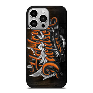 HARLEY DAVIDSON MOTORCYCLES LOGO iPhone 14 Pro Case Cover