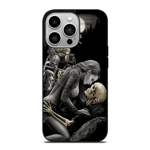 HARLEY DAVIDSON RIDER SKULL iPhone 14 Pro Case Cover
