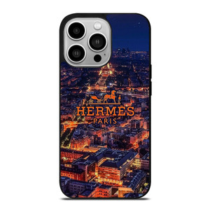 HERMES PARIS CITY LOGO iPhone 14 Pro Case Cover HERMES PARIS CITY LOGO iPhone 14 Pro Case Cover