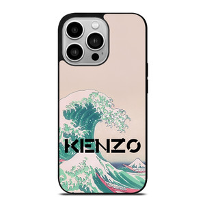 KENZO PARIS THE WAVE ART ICON iPhone 14 Pro Case Cover KENZO PARIS THE WAVE ART ICON iPhone 14 Pro Case Cover