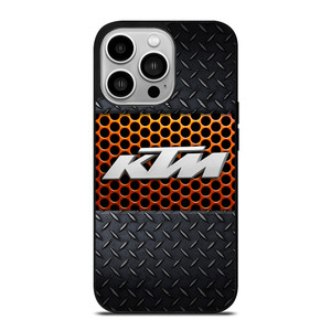 KTM RACING METAL iPhone 14 Pro Case Cover KTM RACING METAL iPhone 14 Pro Case Cover