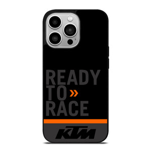 KTM READY TO RACE BLACK iPhone 14 Pro Case Cover