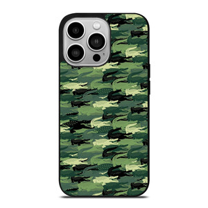 LACOSTE CAMO LOGO iPhone 14 Pro Case Cover LACOSTE CAMO LOGO iPhone 14 Pro Case Cover