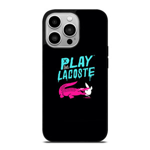 LACOSTE X PLAYBOY LOGO iPhone 14 Pro Case Cover LACOSTE X PLAYBOY LOGO iPhone 14 Pro Case Cover
