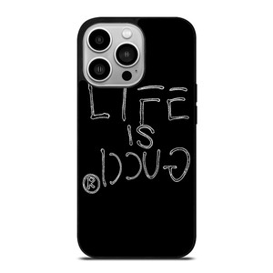 LIFE IS GUCCI iPhone 14 Pro Case Cover LIFE IS GUCCI iPhone 14 Pro Case Cover