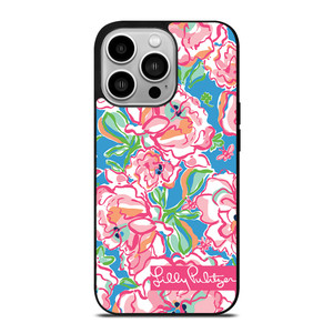 LILLY PULITZER CHARMS iPhone 14 Pro Case Cover