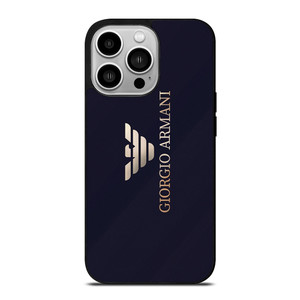 LOGO GIORGIO ARMANI iPhone 14 Pro Case Cover