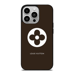 LOUIS VUITTON FLOWER LOGO BROWN iPhone 14 Pro Case Cover LOUIS VUITTON FLOWER LOGO BROWN iPhone 14 Pro Case Cover