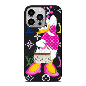 LOUIS VUITTON LOGO DAISY DUCK DISNEY iPhone 14 Pro Case Cover LOUIS VUITTON LOGO DAISY DUCK DISNEY iPhone 14 Pro Case Cover