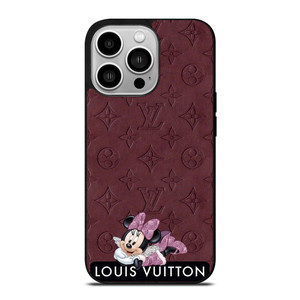 LOUIS VUITTON LV FEAT MINNIE MOUSE DISNEY iPhone 14 Pro Case Cover LOUIS VUITTON LV FEAT MINNIE MOUSE DISNEY iPhone 14 Pro Case Cover