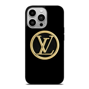 LOUIS VUITTON LV ROUND METAL LOGO iPhone 14 Pro Case Cover LOUIS VUITTON LV ROUND METAL LOGO iPhone 14 Pro Case Cover