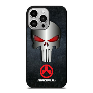 MAGPUL PUNISHER MATAL SKULL LOGO iPhone 14 Pro Case Cover