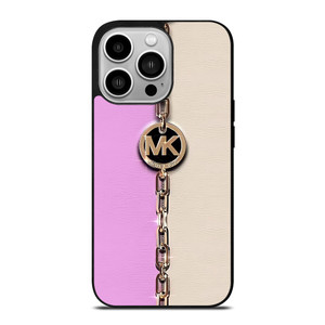 MICHAEL KORS MK LOGO CHAIN iPhone 14 Pro Case Cover