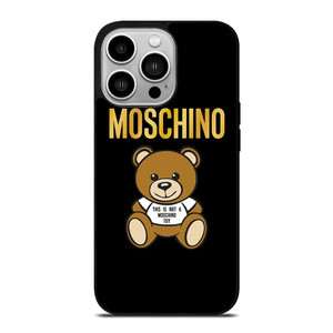 MOSCHINO BEAR LOGO iPhone 14 Pro Case Cover MOSCHINO BEAR LOGO iPhone 14 Pro Case Cover