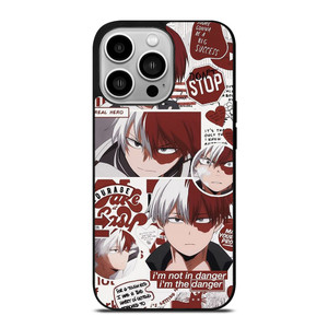 MY HERO ACADEMIA SHOTO TODOROKI QUOTE iPhone 14 Pro Case Cover MY HERO ACADEMIA SHOTO TODOROKI QUOTE iPhone 14 Pro Case Cover