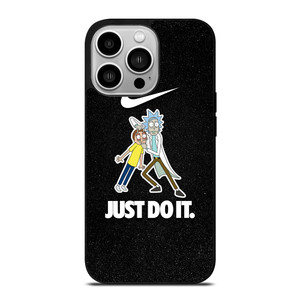 NIKE JUST DO IT X RICK AND MORTY iPhone 14 Pro Case Cover