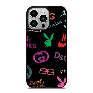 NIKE PRADA GUCCI PLAYBOY BUNNY COLLAGE iPhone 14 Pro Case Cover NIKE PRADA GUCCI PLAYBOY BUNNY COLLAGE iPhone 14 Pro Case Cover