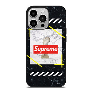 OFF WHITE STATUE SUPREME iPhone 14 Pro Case Cover OFF WHITE STATUE SUPREME iPhone 14 Pro Case Cover