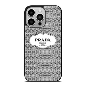 PRADA MILANO PATTERN iPhone 14 Pro Case Cover