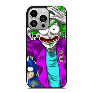RICK AND MORTY BATMAN JOKER iPhone 14 Pro Case Cover