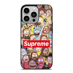 RICK AND MORTY SUPREME 2 iPhone 14 Pro Case Cover
