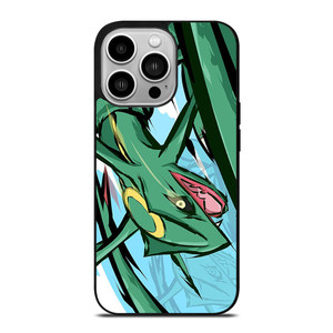 SHINY RAYQUAZA POKEMON POCKET MONSTER iPhone 14 Pro Case Cover