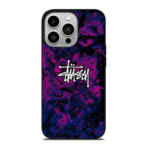 STUSSY PURPLE LOGO iPhone 14 Pro Case Cover STUSSY PURPLE LOGO iPhone 14 Pro Case Cover